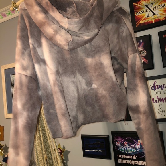 Cropped sweatshirt - Picture 2 of 2